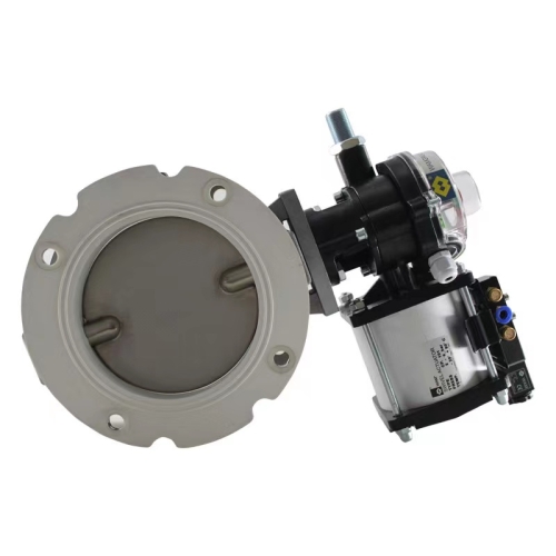 Italy WAM V1FS/V2FS Single flange/double flange pneumatic butterfly valve assembly